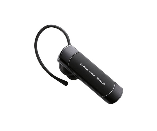 ELECOM A2DP対応 Bluetoothヘッドセット LBT-HS20MPCBK（ブラック）×1セット イヤホンマイク、ヘッドセットの商品画像