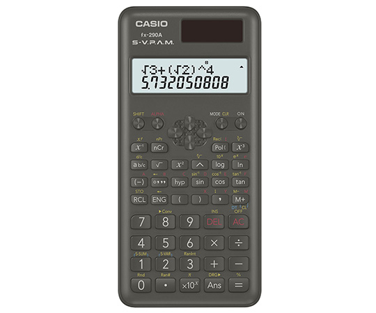 CASIO カシオ計算機 2行表示 スタンダード関数電卓 FX-290A-N ×1個 電卓の商品画像