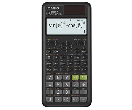 CASIO カシオ計算機 数学自然表示 スタンダード関数電卓 FX-375ESA-N ×1個 電卓の商品画像