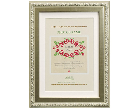 万丈 Nフレーム 2009 2L/KG判 NF1-2LKG-SL （シルバー）の商品画像