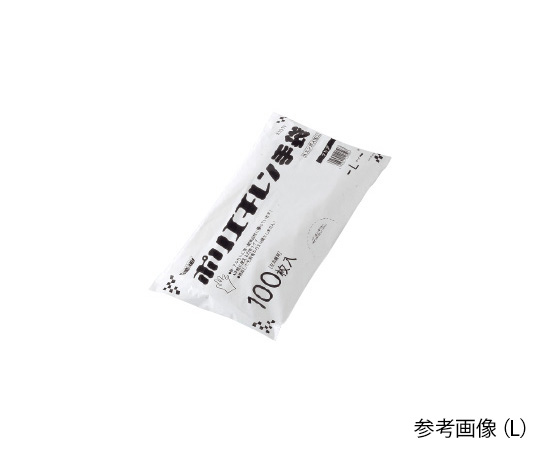 川西工業 2018 ポリエチレン手袋 外エンボス エコノミー 100枚入 クリア Mサイズ×1個の商品画像