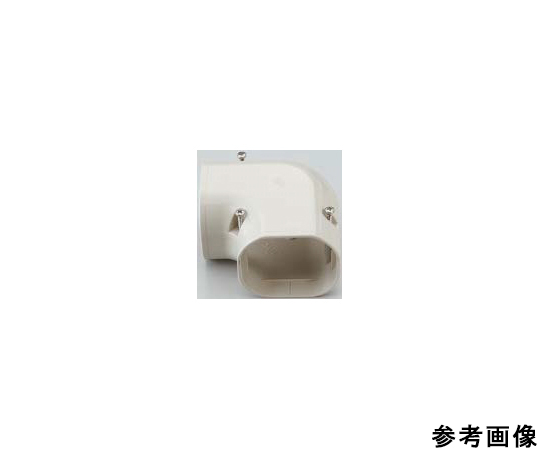 因幡電工 配管化粧カバー コーナー平面90° 平面90°曲り アイボリー LDK