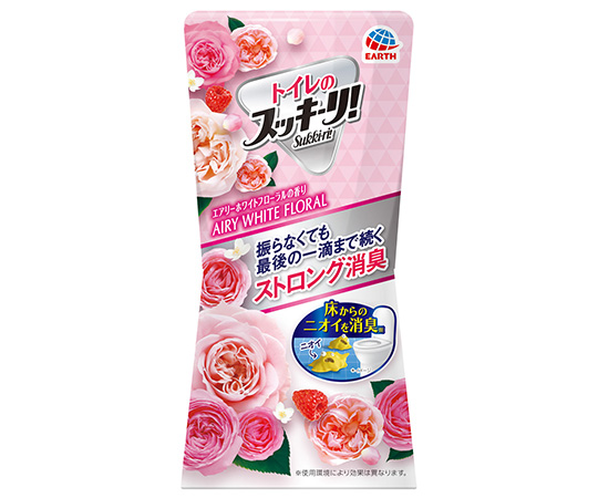 アース製薬 トイレのスッキーリ！ エアリーホワイトフローラルの香り 400ml×1個の商品画像