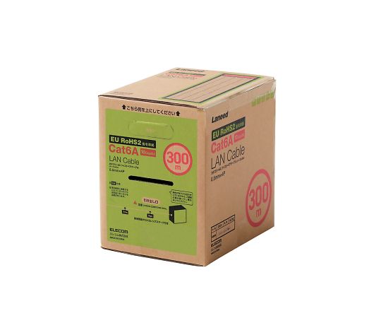 エレコム Cat6A LANケーブル（自作用・長尺）300m LD-GPAL/BU300RS×1箱の商品画像