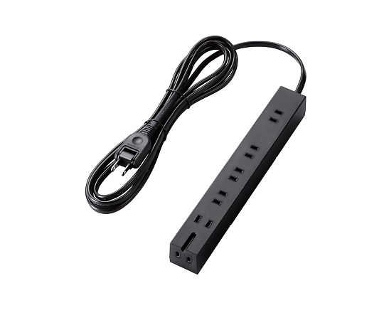 エレコム 雷/回転機能タップ T-KF01-2630BK 6個口 3m ブラック×1個の商品画像