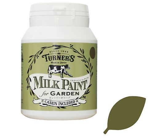 ターナー ターナー ミルクペイントforガーデン 200ml カントリーオリーブ ミルクペイント ペンキ、塗料の商品画像