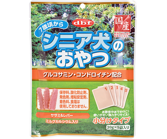 デビフ シニア犬のおやつ グルコサミン・コンドロイチン配合 100g×1個の商品画像