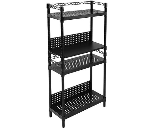 Bauhutte デスクサイドラック BHS-600SM-BK （ブラック） スチール