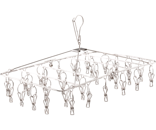 アイリスオーヤマ ステンレスピンチハンガー PIH-32SH 1個の商品画像