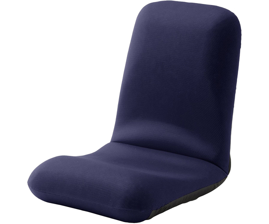 セルタン 和楽チェア 背筋ピン座椅子 L W420×D600～975×H130～560×SH130mm A453a-505BL ダブルラッセルブルー色 座椅子、高座椅子の商品画像