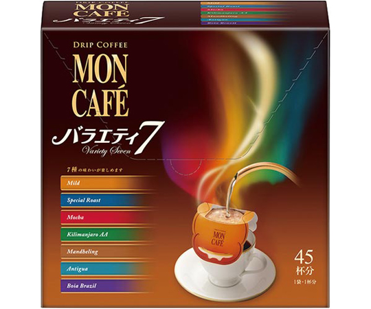 モンカフェ バラエティセブン 45袋入×1個の商品画像
