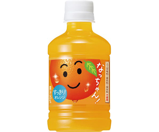 SUNTORY なっちゃん オレンジ ペットボトル 280ml×24 な…