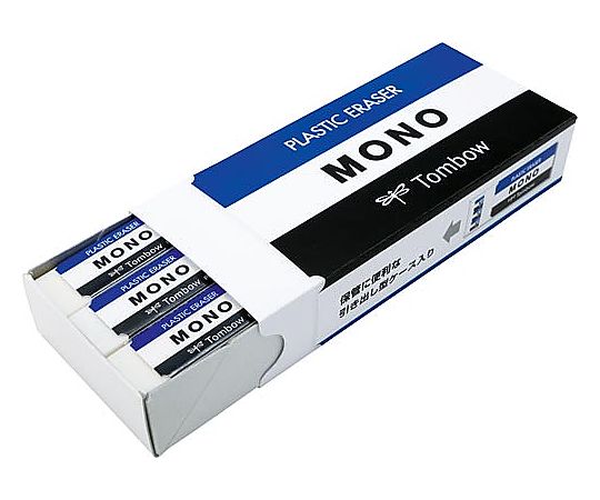 MONO モノ消しゴム MONO モノボックス 18個入り PE-01A ×1セットの商品画像