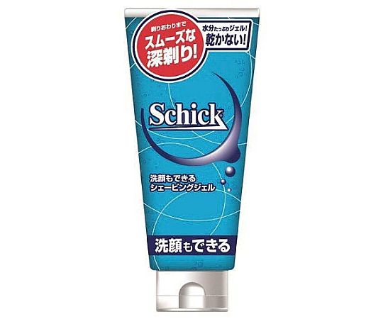 Schick 洗顔もできる シェービングジェル 180g×1本の商品画像