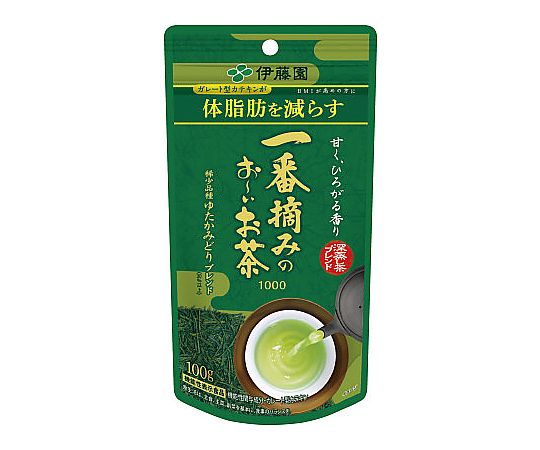 伊藤園 伊藤園 一番摘みのお～いお茶 1000 ゆたかみどりブレンド 100g × 1袋 お〜いお茶 緑茶、煎茶の商品画像