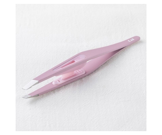 貝印 ズレずにつかむ毛抜き（ピンク）の商品画像