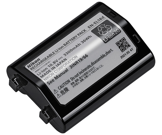 ニコン Li-ionリチャージャブルバッテリー EN-EL18d