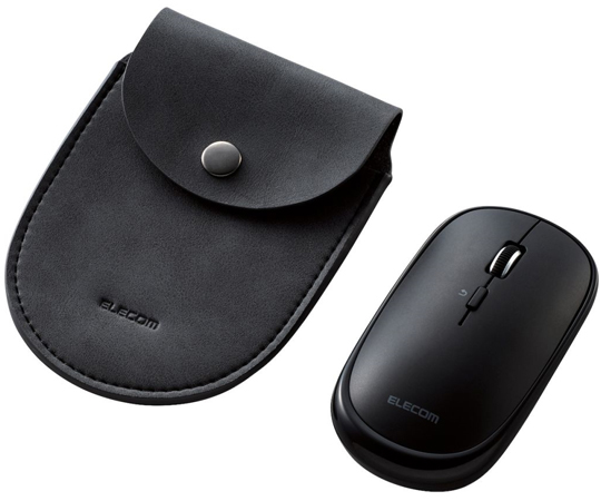 ELECOM 充電式 Bluetooth4.2薄型マウス Slint M-TM15BBBK（ブラック）の商品画像