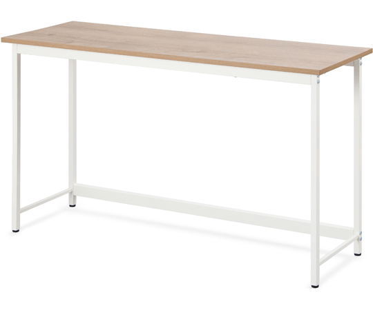 アイリスオーヤマ ルカ ベーシックデスク W1200×D400×H700mm BDK-1240 （ライトナチュラル×ホワイト）の商品画像