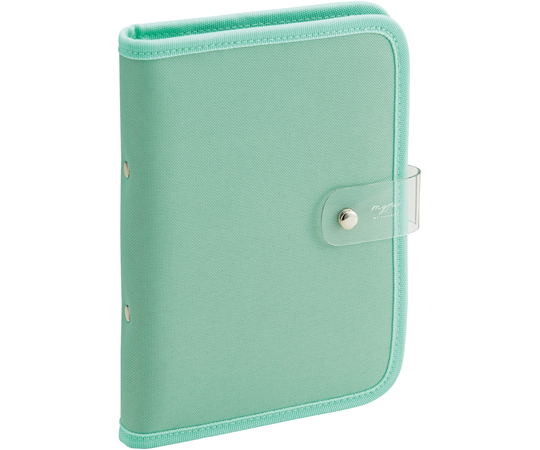 myfa コレクションバインダー ミニ6穴（ミントグリーン）N-3320-19×1冊の商品画像