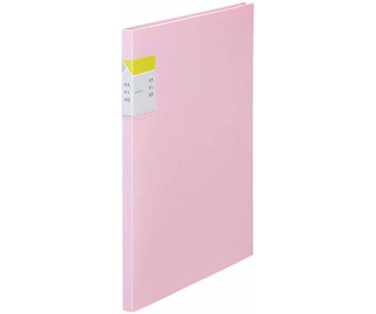 キングジム クリアーファイル カキコ A4 20ポケット（ピンク）8632×1冊の商品画像