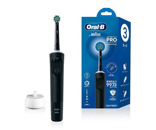 オーラルB すみずみクリーンPRO マルチアクション D1034133BK（ブラック）×1台の商品画像