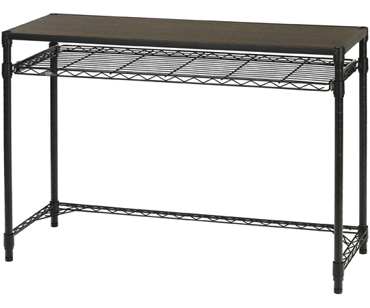 ドウシシャ ルミナスノワール デスクラック W1110×D410×H750mm NO1175-HDの商品画像