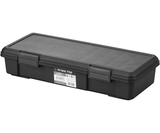 アイリスオーヤマ 収納ボックス 薄型タイプ RVBOX 770F チャコールグレー RV770Fの商品画像