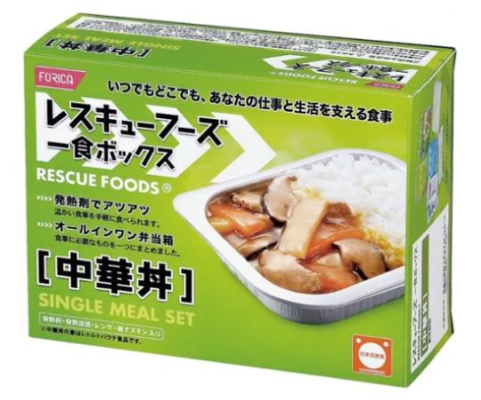 ホリカフーズ レスキューフーズ 一食ボックス 中華丼 白いごはん：200g/中華丼の素：180g×1箱の商品画像