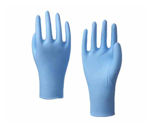 ショーワグローブ ニトリスト・タフ 100枚入 ブルー Mサイズ No.883×1個の商品画像