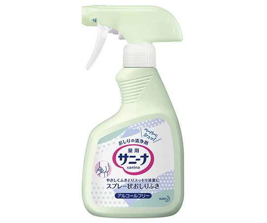 Kao サニーナ 薬用スプレー状 おしりふき 業務用 400ml × 1個の商品画像
