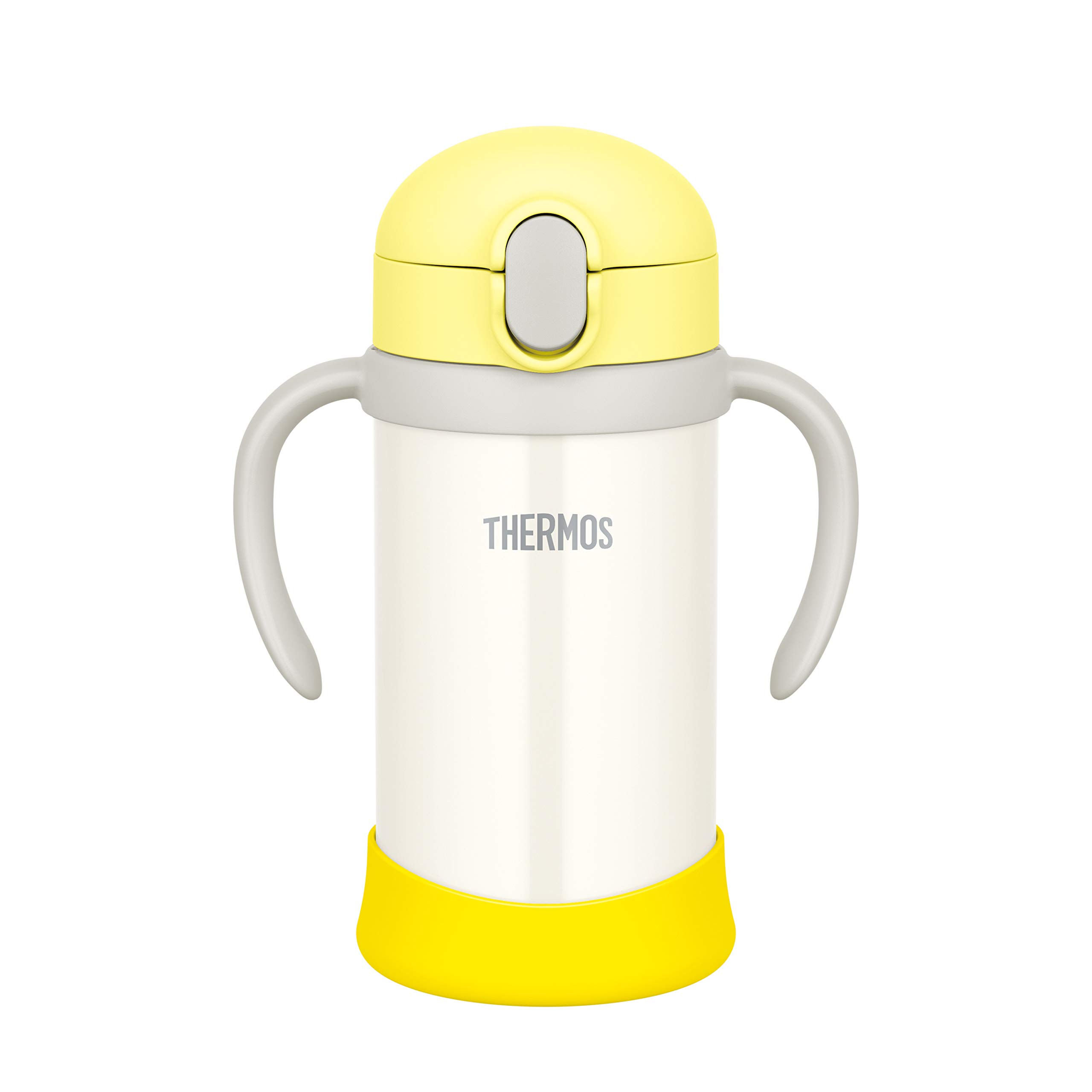 THERMOS まほうびんのベビーストローマグ FJL-350（イエローホワイト）の商品画像