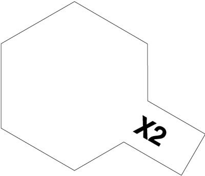 X-2 ホワイト （ノンスケール アクリルミニ 81502）の商品画像