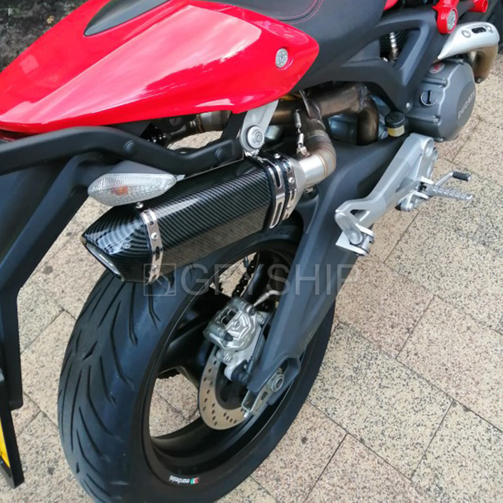 DUCATI Monster 696 795 796 1100 1100S slip-on глушитель 