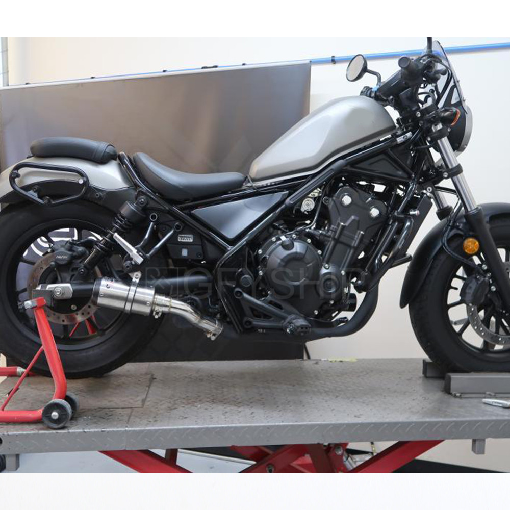 HONDA Rebel 250 300 500 средний труба обувь без шнуровки Rebel muffler 