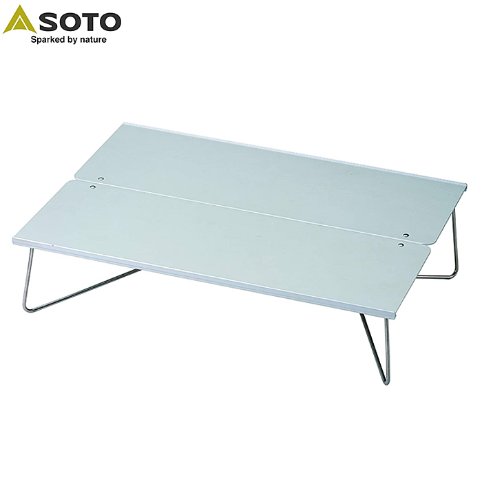 SOTO フィールドホッパーL ST-631（アルミ） アウトドアテーブル