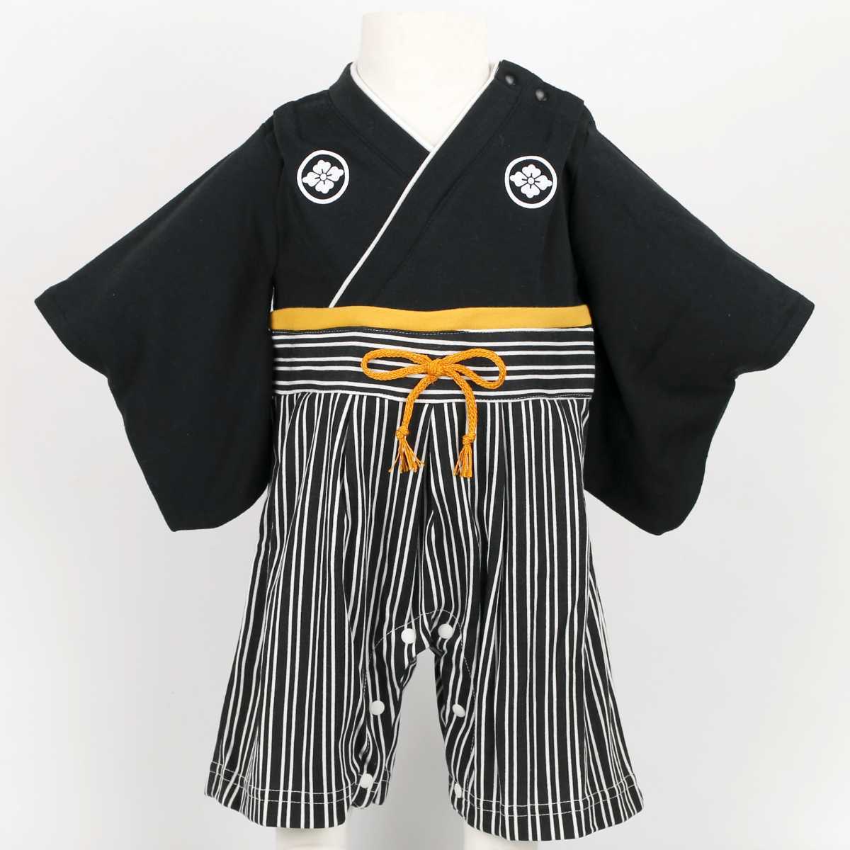  hakama детский комбинезон мужчина boys baby hakama . принт праздник входить . входить . свадьба Новый год комбинезон 60cm 70cm 80cm 90cm