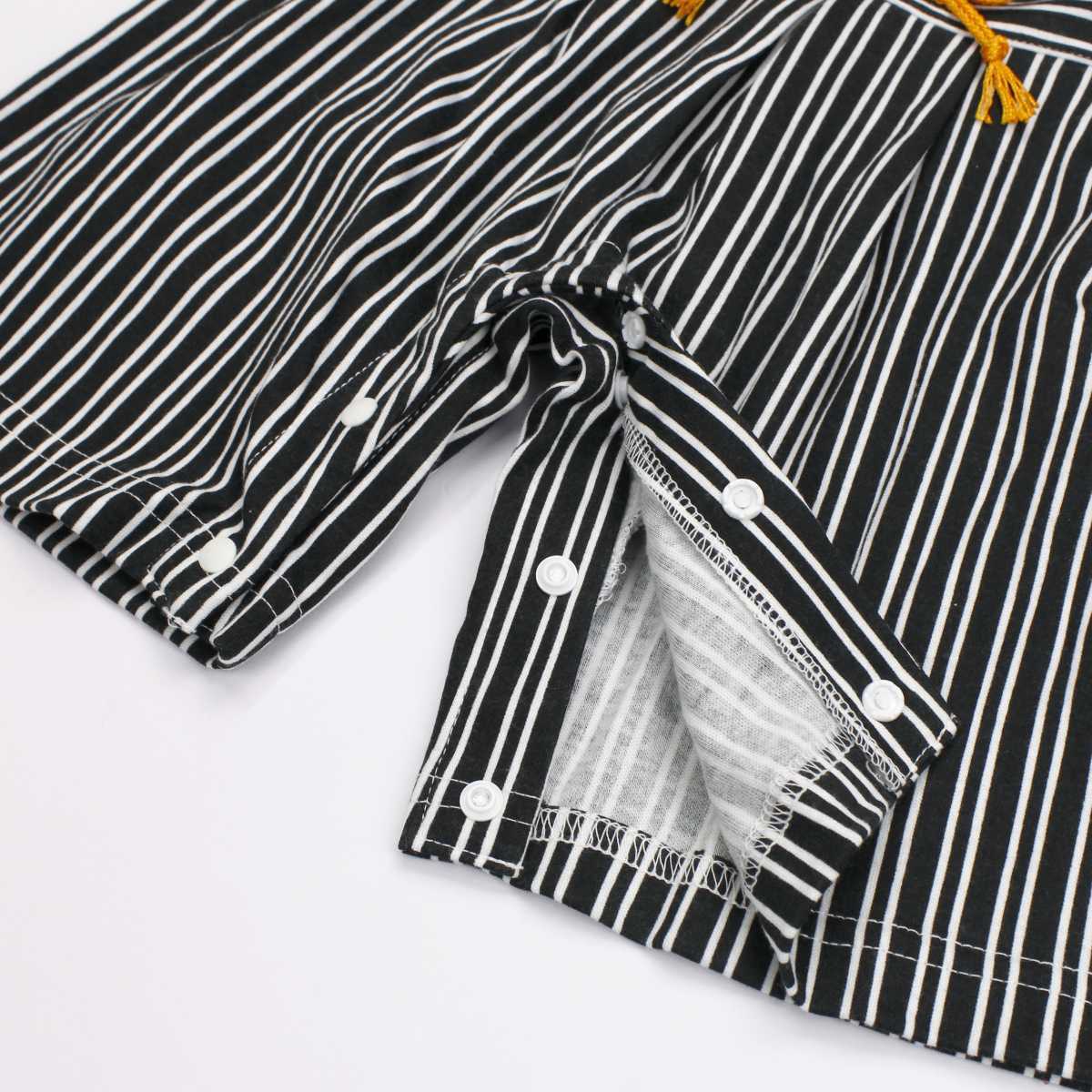  hakama детский комбинезон мужчина boys baby hakama . принт праздник входить . входить . свадьба Новый год комбинезон 60cm 70cm 80cm 90cm