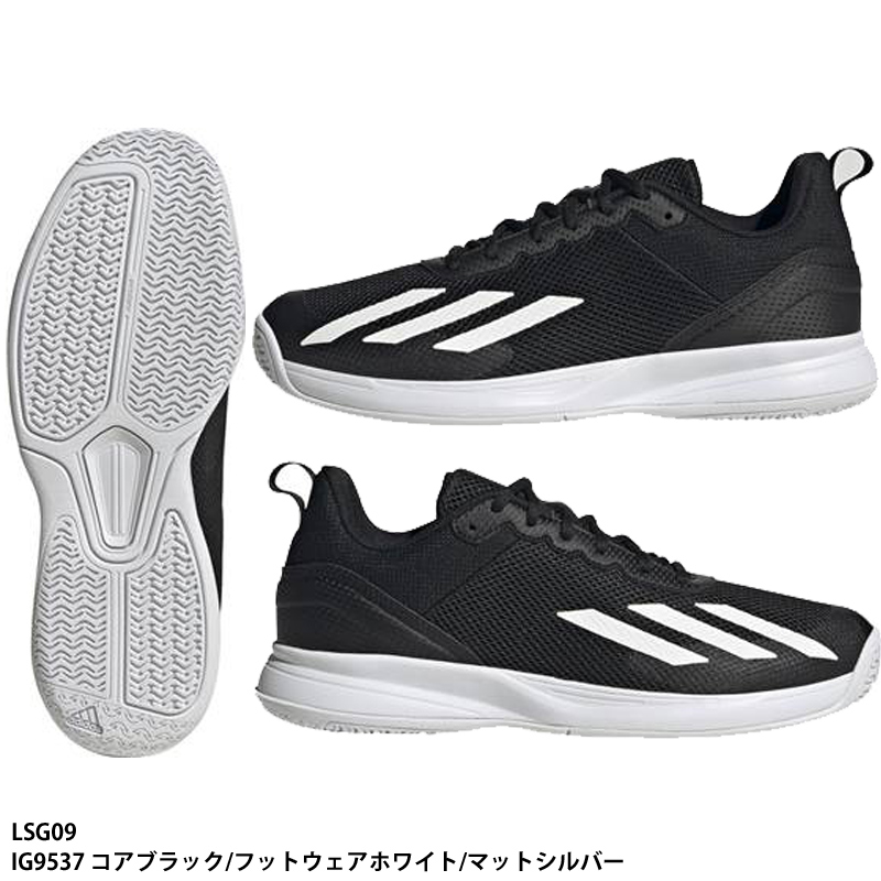 [ Adidas ]Courtflash Speed пальто flash скорость теннис обувь /adidas(LSG09) IG9537 core черный / foot одежда белый / коврик серебряный 