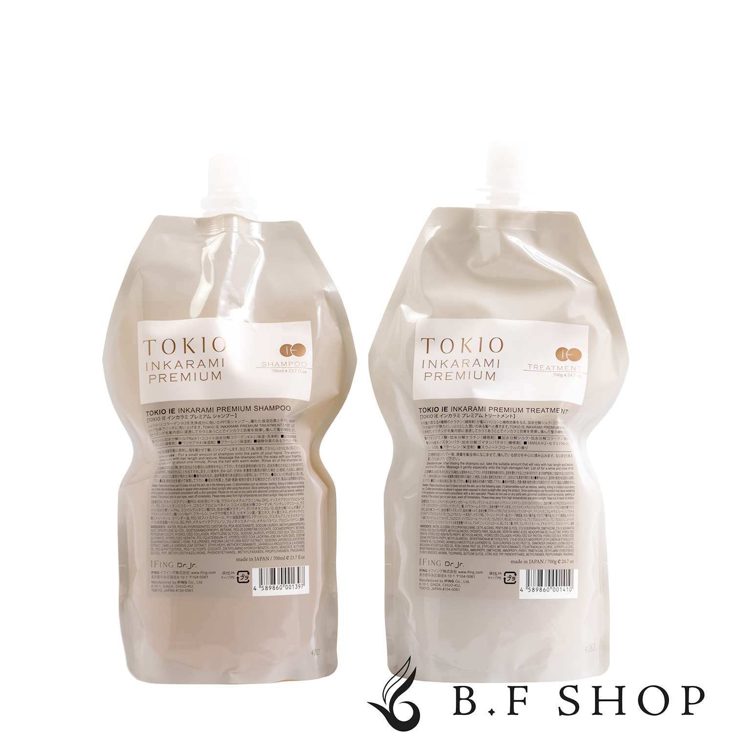 Dr.Jr. TOKIO IE インカラミ プレミアム シャンプー＆トリートメント