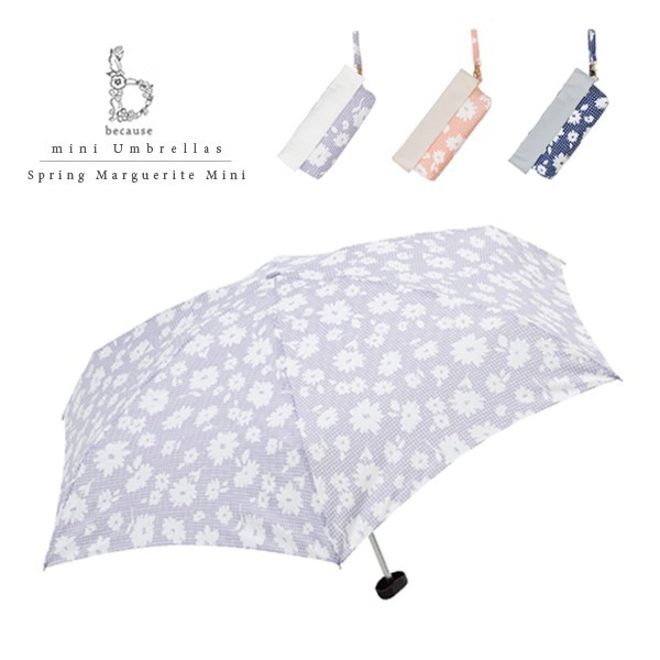 折りたたみ傘 Because ビコーズ スプリングマーガレット 折り畳み傘 送料無料 Ab Be Abloom 服飾 生活雑貨 通販 Yahoo ショッピング