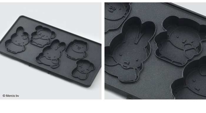 BRUNO 送料無料 ミッフィー グリルサンドメーカー ダブル miffy