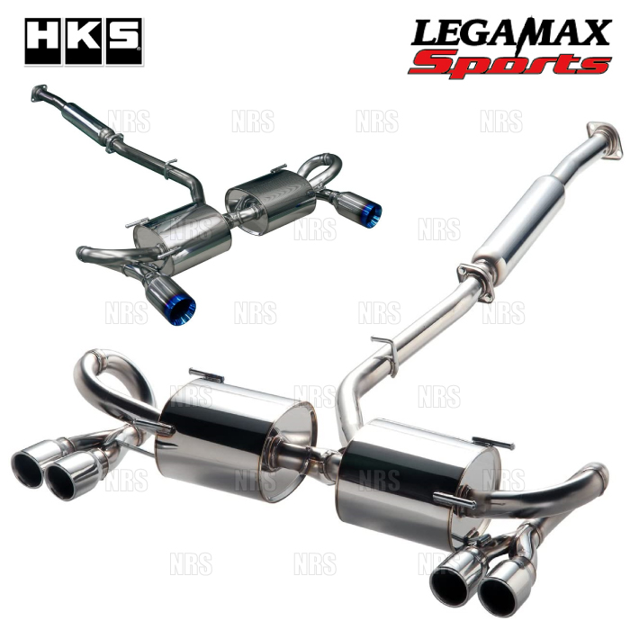 HKS HKS LEGAMAX Sports 31021-AF026 自動車用スポーツマフラーの商品画像