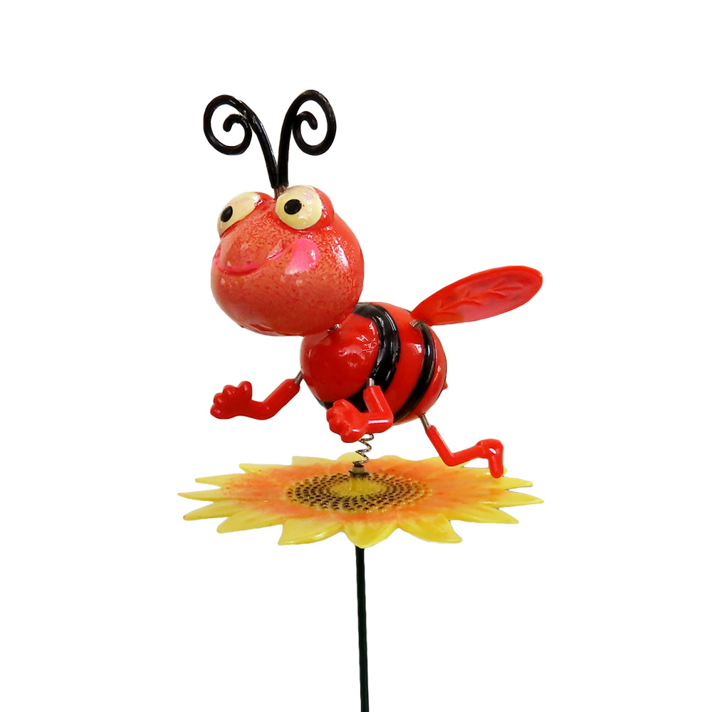  van b ruby yard stay k red Garden Stake bee bee maru is na chopsticks garden pick garden accessory insect insect gardening 