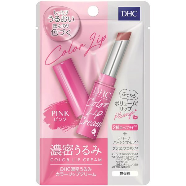 DHC 濃密うるみカラーリップクリーム ピンク 1.5g×1の商品画像