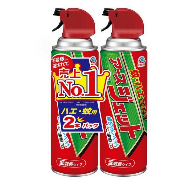 アースジェット 450ml 2本パック×1セットの商品画像