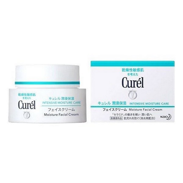 Kao キュレル 潤浸保湿 フェイスクリーム 40g×1個 Curel スキンケアクリームの商品画像