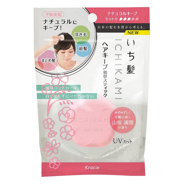 Kracie いち髪 ヘアキープ和草スティック （ナチュラル）13g×1個 いち髪 レディースヘアスタイリングの商品画像