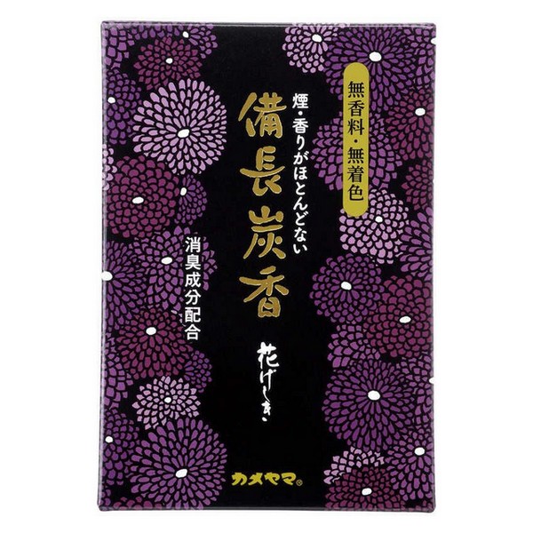 カメヤマ 花げしき 備長炭 徳用大型 I1050-03-88 × 1箱の商品画像