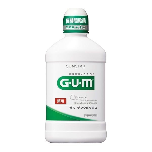 SUNSTAR(日用品) G・U・M（ガム） デンタルリンス レギュラータイプ 500ml G・U・M マウスウォッシュの商品画像